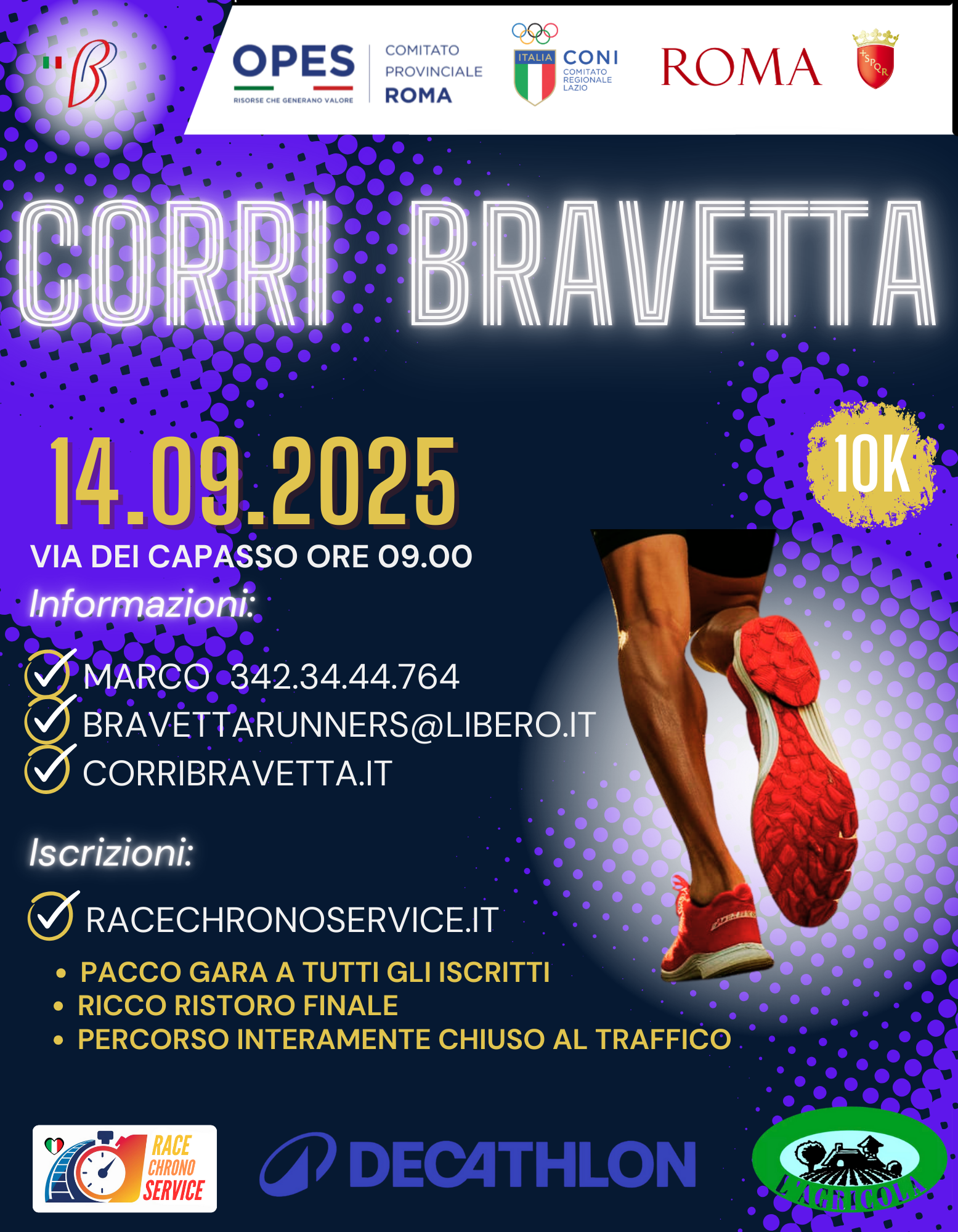 Corri Bravetta 2025