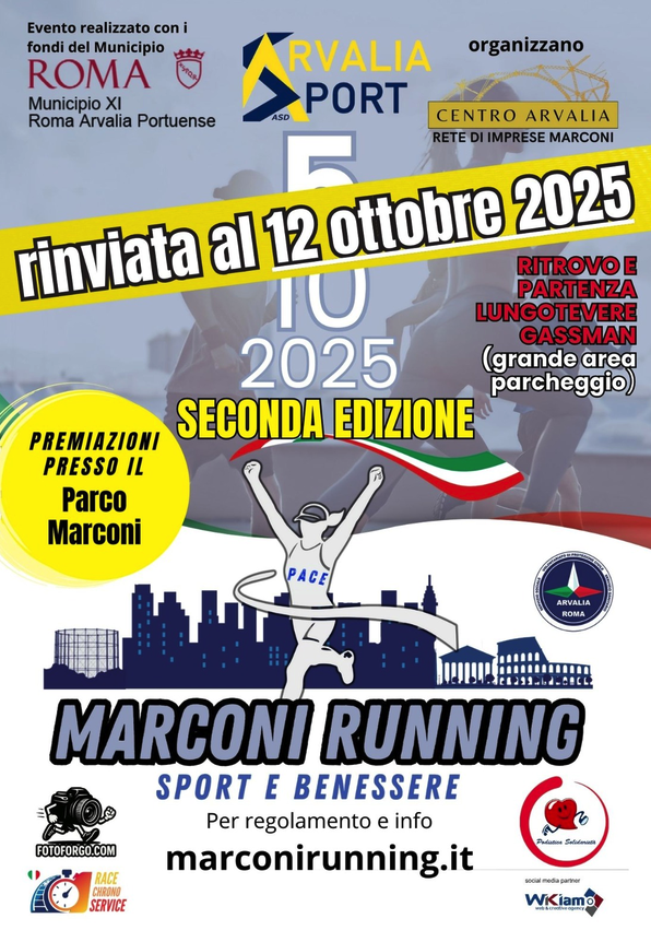 RISULTATI Marconi Running 2025