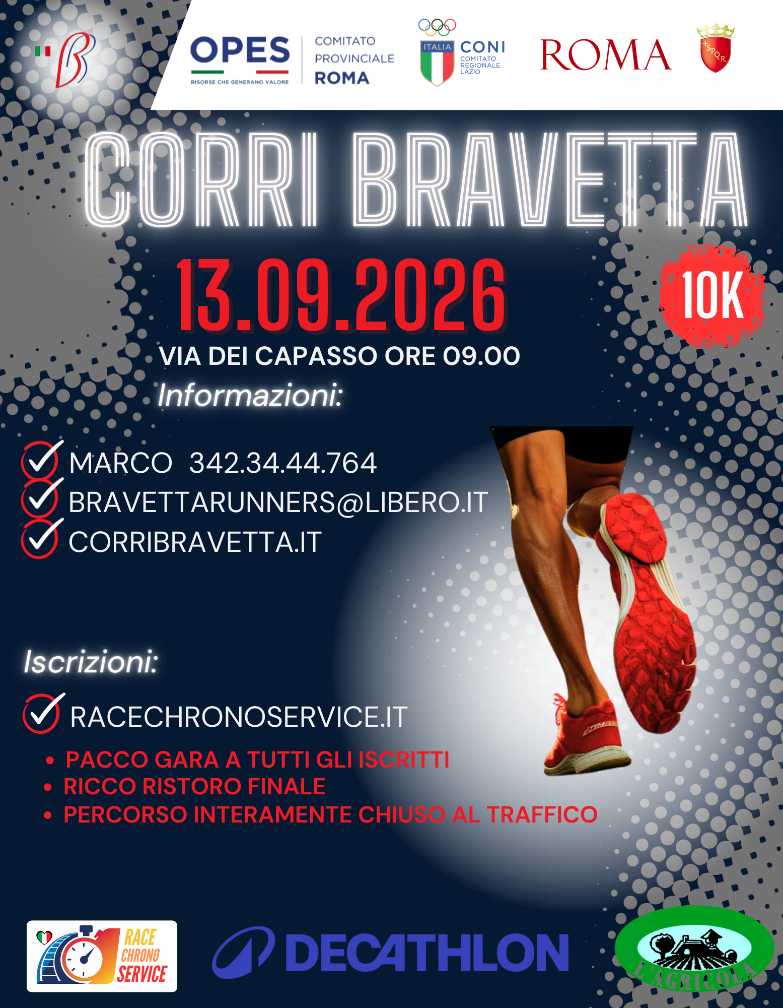 Regolamento CORRI BRAVETTA – 2026