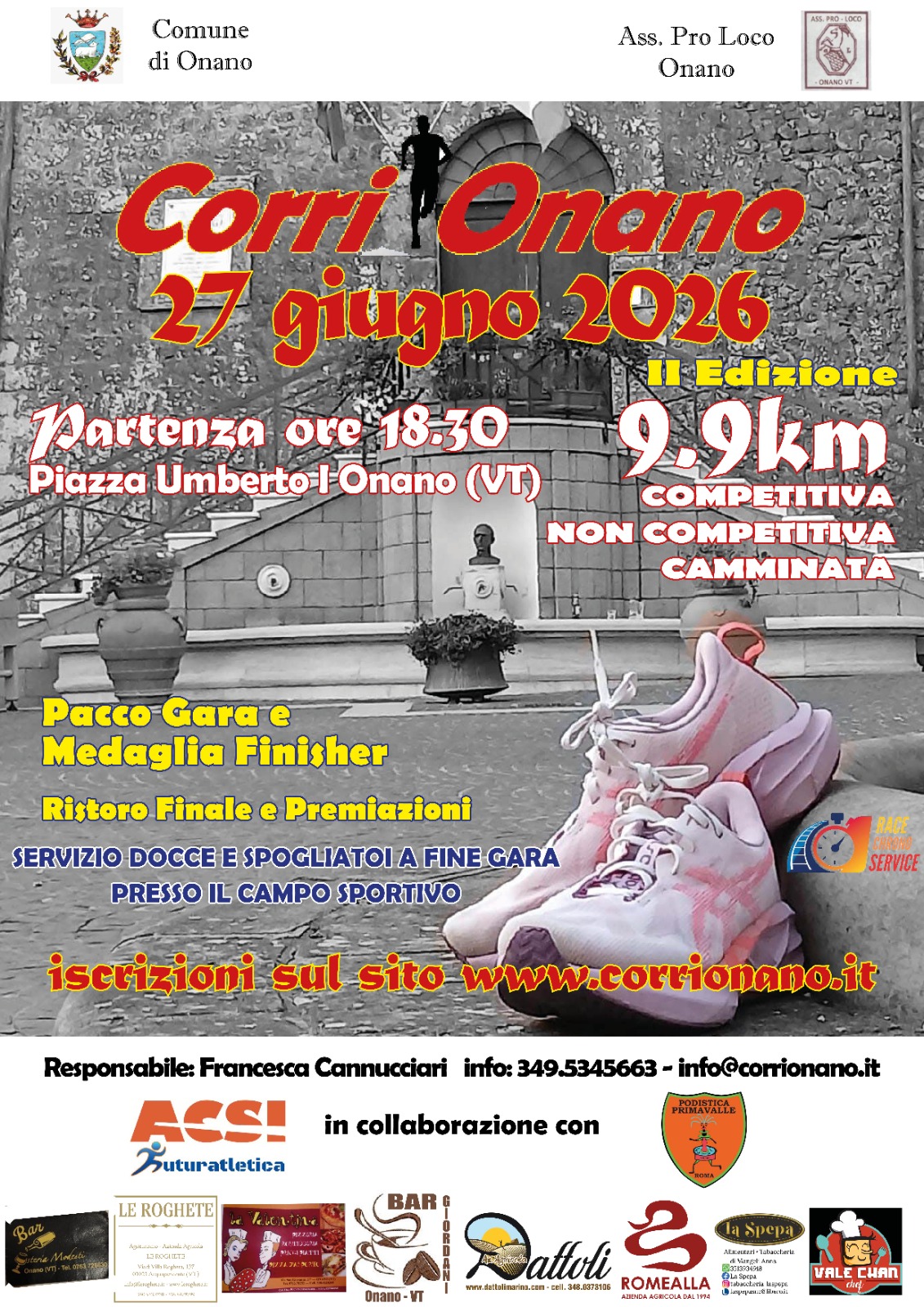 Corri Onano – 2026